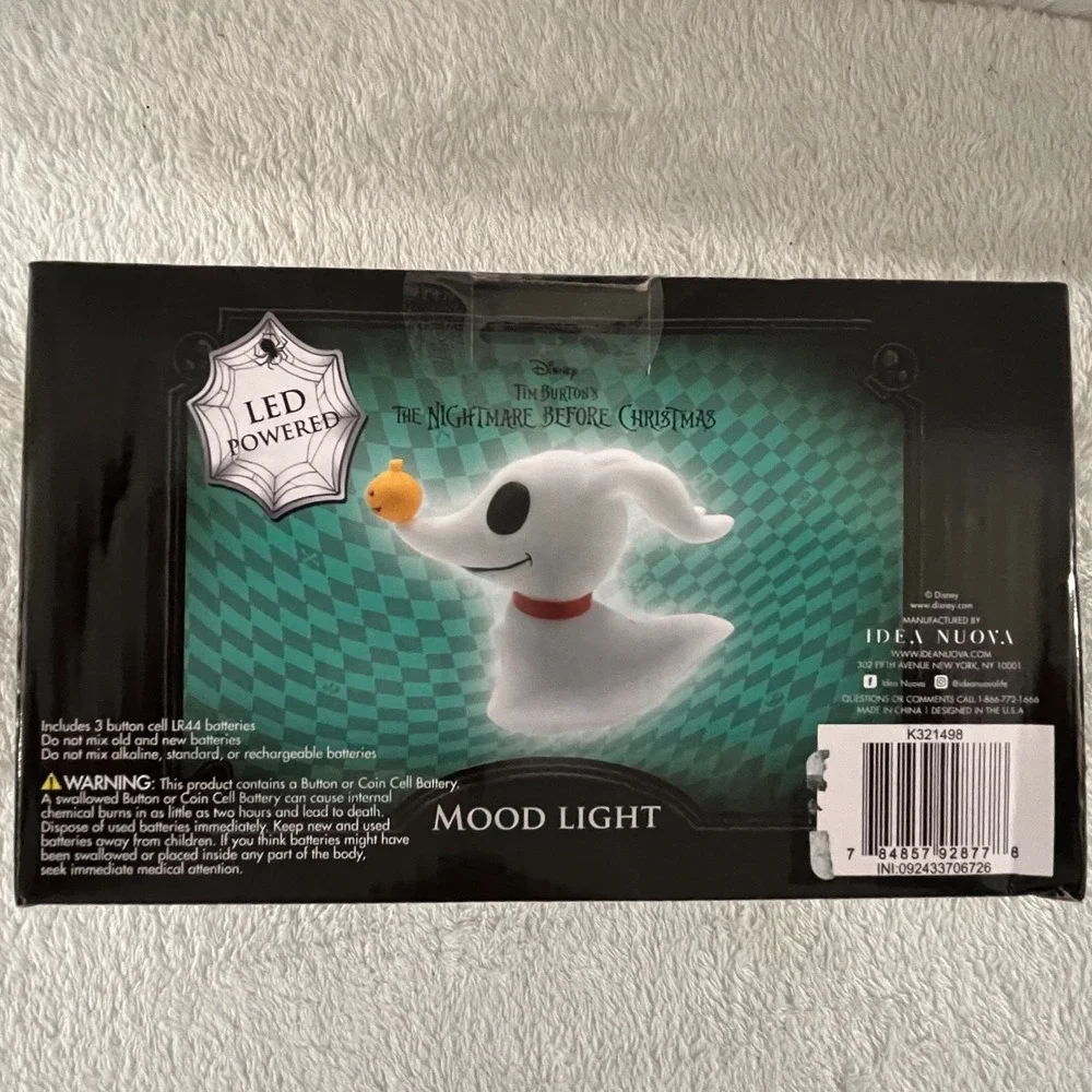Disney Nightmare Before Christmas Zero Dog Mood Light LED Desk Lamp